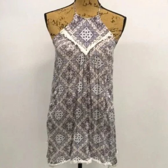 Anthropologie Dresses & Skirts - Moon River By Anthropologie Boho Paisley Fringe Dress